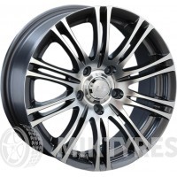 LS Wheels LS146 7x16 5x114.3 ET 40 Dia 73.1 (GMF)